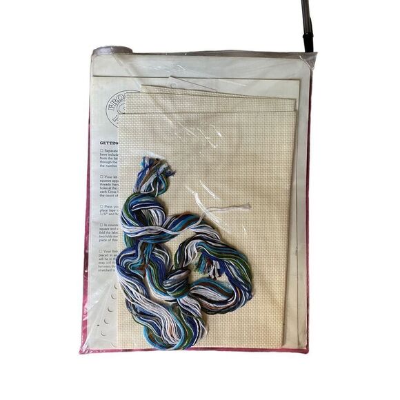 NWOT from the heart Blue Jays counted cross stitch 9 x 16 ￼ - Picture 3 of 3